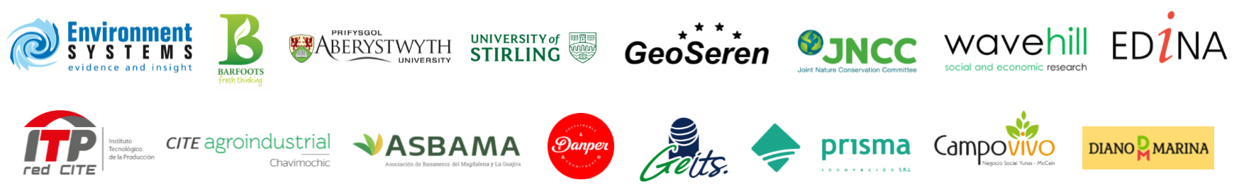 Logos of the partners and funders involved in the EO4Cultivar project