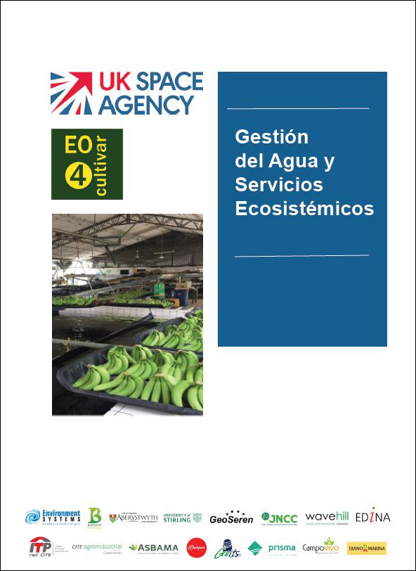 Portada de la guía de gestión para la gestión del agua y los servicios de los ecosistemas