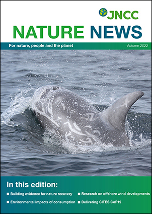 Front cover of the Autumn 2022 edition of Nature News