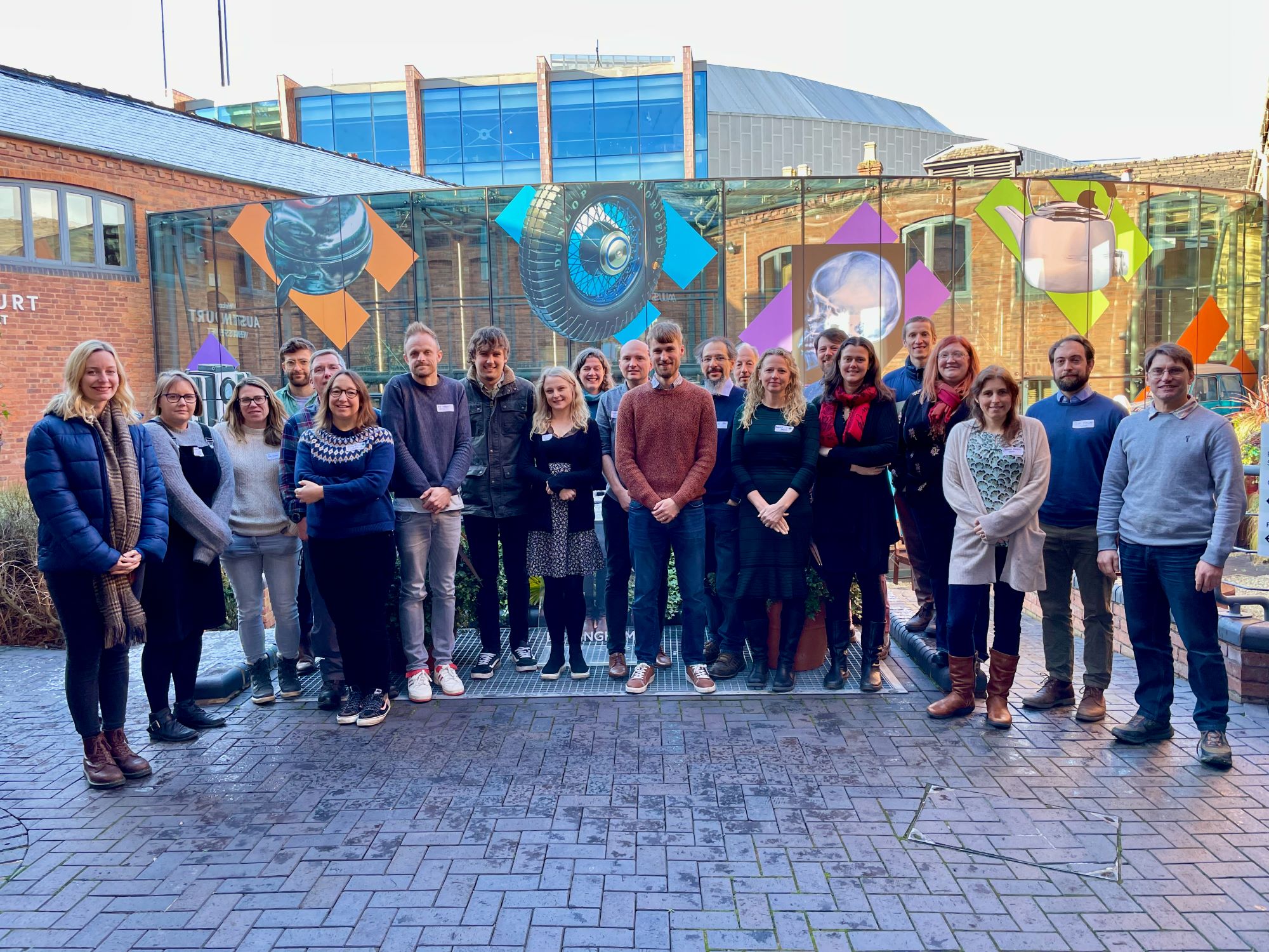 Photograph of attendees at 2023 Big Picture Workshop 