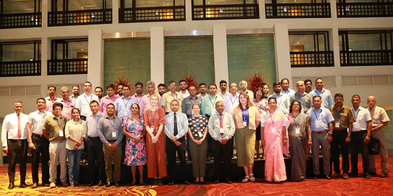 Photograph of the participants at the Marine Protected Area Best Practice Workshop, held in Sri Lanka in August 2023