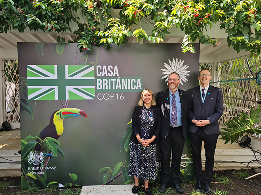 JNCC delegates at COP16