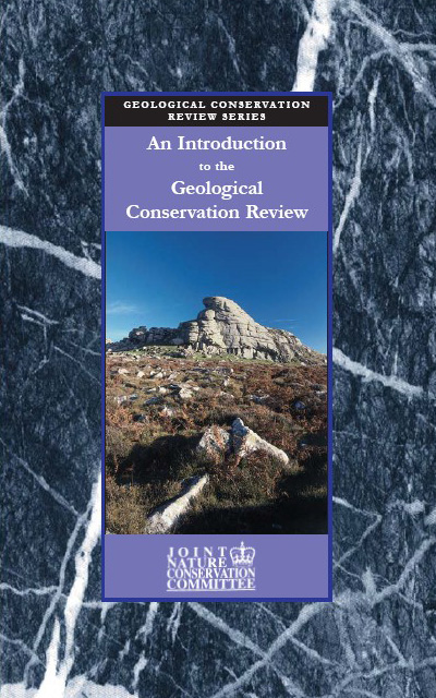 Front cover of the introductory volume to the Geological Conservation Review