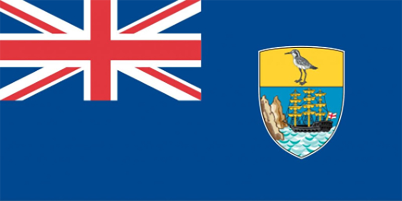 The St Helena flag